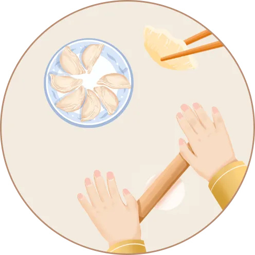 冬至如年 赏味团圆——星源学校暖冬包饺子宴活动